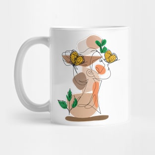 Portrait of a Beautiful Woman |  Positivity Mug